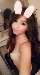 😡 15b554d3 selfie, woman, ears, bunny, filter telegram sticker