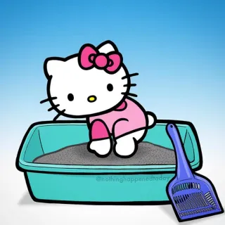 Hello Kitty whatsapp stickers