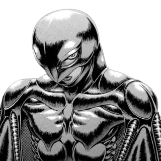 🌄 9cc873e6 Griffith Berserk Anime, Manga, Berserk, Griffith, Armure, Méchant whatsapp sticker