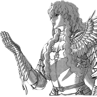 🐭 c4877b2b Griffith Berserk Manga, Anime, Épée, Armure, Guerrier, Fantaisie, Griffith whatsapp sticker