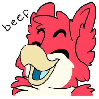 Beacon Birb telegram stickers