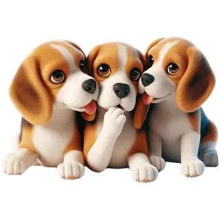 Банда Биглей @Nyasticks2 telegram stickers