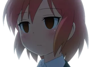 😒 4eaaf00a 动漫, 女孩, 漫画, 卡通, 可爱 telegram sticker