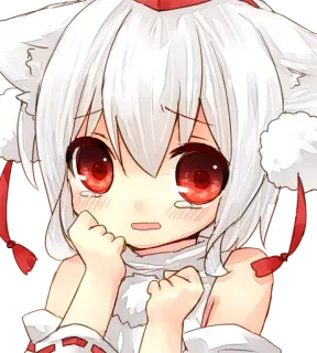 😢 cda49559 动漫, 漫画, 可爱, 卡哇伊, 哭, 女孩 telegram sticker