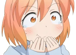 😂 d571087e 动漫, 漫画, 可爱, 女孩, 惊讶, 兴奋 telegram sticker