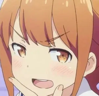 😏 ef16a97d 动漫, 女孩, 卡通, 表情, 可爱, 漫画 telegram sticker