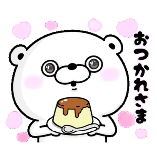 Bear & Rabbit 100% Lovelove By C❤️I telegram stickers