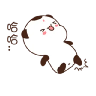 😂 09abe87b 哈哈 Hoạt hình, Dễ thương, Emoji, Vui vẻ, Cười telegram sticker