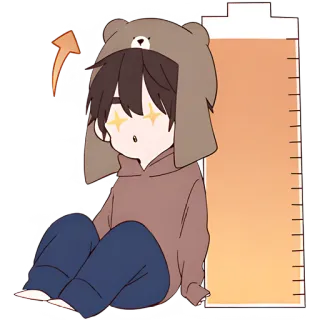 Медвежонок @Nyasticks telegram stickers