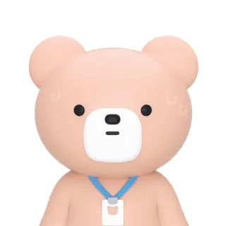 😐 735a809a クマ, 動物, かわいい, ステッカー whatsapp sticker