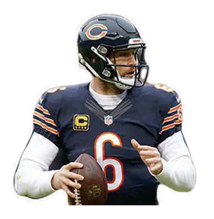 🏉 542e2ca2 football, sports, athlete, Chicago Bears, quarterback telegram sticker