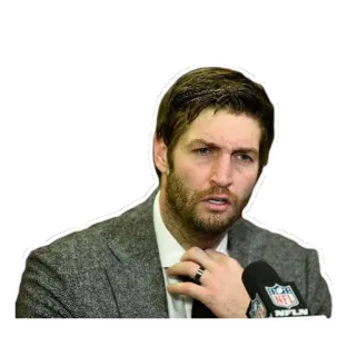☹ 65fe70ea Jay Cutler football, NFL, Jay Cutler, sports, quarterback telegram sticker