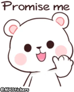 @MHStickers Bears In Love telegram stickers