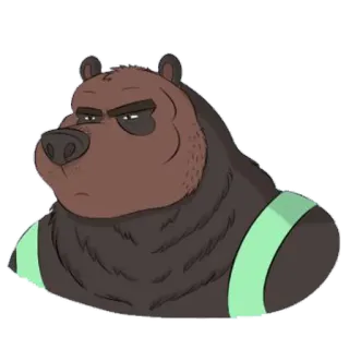 bears telegram stickers