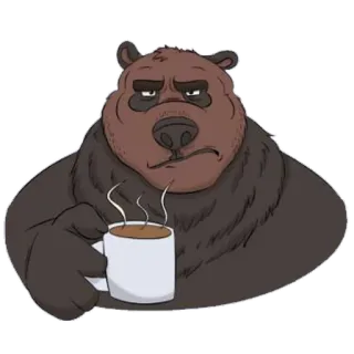 bears telegram stickers