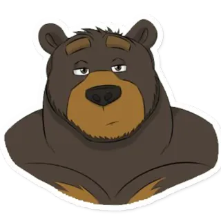 bears telegram stickers