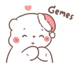 💬 14211995 Gemes carino, orso, adorabile, cartone animato, kawaii, gemes, Indonesia telegram sticker
