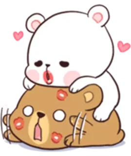 Bears in Love telegram stickers