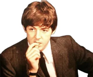 The Beatles telegram stickers