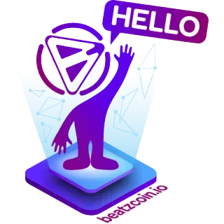 🤚 19e14193 HELLO 안녕하세요, 인사, 만화, 캐릭터, 디지털 아트 telegram sticker