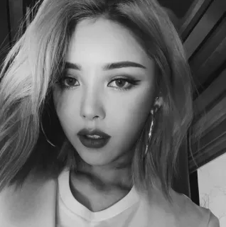 🥀 6653dbac portrait, woman, face, makeup, person, beauty telegram sticker