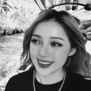 🥀 8bbd6c50 woman, portrait, travel, canal, face, smile, person, tourist telegram sticker