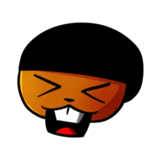 😆 cc1f45dc 卡通, 贴纸, 角色, 搞笑, 动画 whatsapp sticker