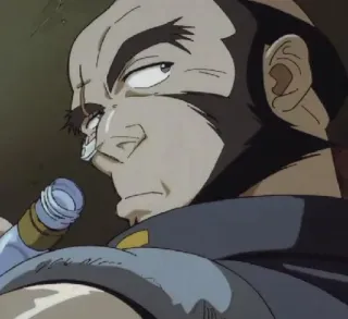 🤨 64f392b3 アニメ, 飲酒, 男, ボトル telegram sticker