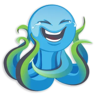 Beget_octopus whatsapp stickers