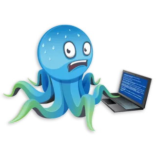 Beget_octopus whatsapp stickers