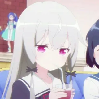 🕸 c2163060 อนิเมะ, ผู้หญิง, น่ารัก, การ์ตูน, เครื่องดื่ม telegram sticker