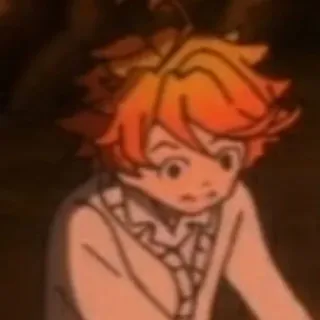🧡 9ba48d11 Emma The Promised Neverland Anime, Emma, The Promised Neverland, Cartoni animati, Personaggio telegram sticker