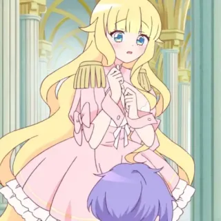 ☁️ 4418ba70 アニメ, プリンセス, 漫画, 金髪, アニメガール telegram sticker