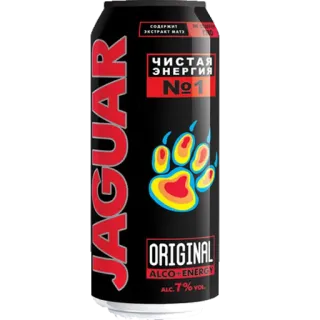 🍺 8db601d0 JAGUAR
СОДЕРЖИТ
ЭКСТРАКТ MATS
ЧИСТАЯ
ЭНЕРГИЯ
№1
ORIGINAL
ALCO ENERGY
ALC. 7% VOL. jaguar, energy drink, alco energy, original, drink whatsapp sticker