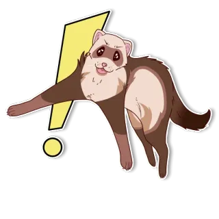 Ferret Pack telegram stickers
