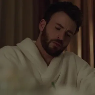 🦇 263ebe3b mężczyzna, szlafrok, broda, aktor telegram sticker