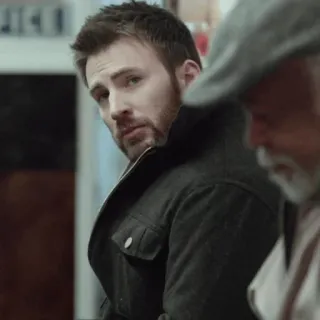 🦇 586dab7f Chris Evans mężczyzna, aktor, celebryta, portret, ludzie, Chris Evans telegram sticker