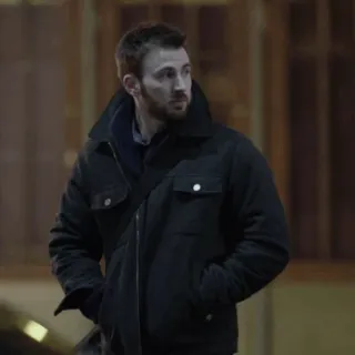 🦇 5e49bff3 mężczyzna, kurtka, męski, na dworze, osoba, portret telegram sticker