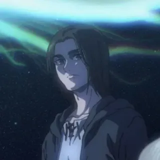 ✨ c60a8797 Eren Yeager Attack on Titan Anime, Charakter, Fantasy, Animation telegram sticker