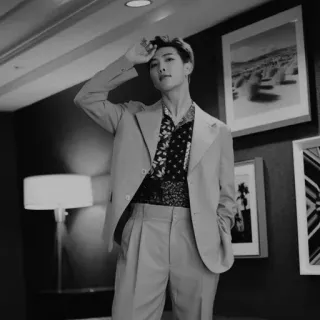 🕳 d031bfd1 RM RM, BTS, K팝, 가수, 음악 telegram sticker