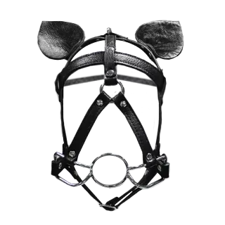 🐵 0d122982 contrainte, bâillon, cuir, BDSM, fétichiste whatsapp sticker