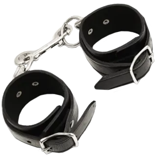 🌙 37e8a523 menottes, cuir, fétichisme, BDSM, contrainte whatsapp sticker