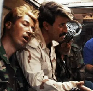 🥀 530b3889 military, uniforms, camouflage, men, vehicle telegram sticker