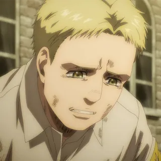 Shingeki no Kyojin by @Trickees telegram stickers