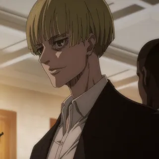 🙂 4c93b014 Yelena Attack on Titan 动漫, 进击的巨人, 叶莲娜, 角色, 动画 telegram sticker