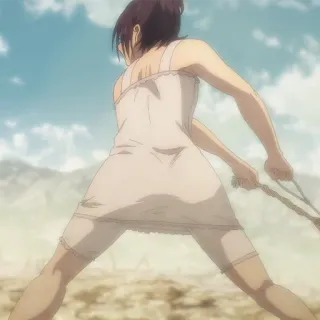 🍑 ac54d745 角色, 动漫, 女性, 动作, 绘画 telegram sticker