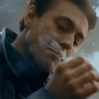 🌟 d208b0ee đàn ông, hút thuốc, thuốc lá, thuốc lào, chân dung telegram sticker