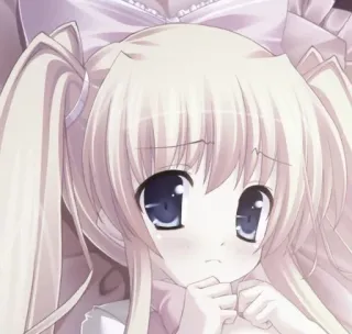 🕸️ 0649512d อนิเมะ, มังงะ, ผู้หญิง, ผมแกละ, เศร้า, น่ารัก, ตัวละคร telegram sticker