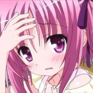 🕸️ a69957e5 อนิเมะ, ผู้หญิง, มังงะ, ผมสีชมพู, น่ารัก, คาวาอิ telegram sticker