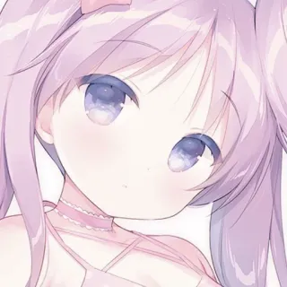 🕸️ c35e77f6 อนิเมะ, ผู้หญิง, น่ารัก, สีพาสเทล, ภาพประกอบ telegram sticker